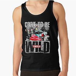 Men Women The Cone Paul Simon Kodachrome Scene Movie Cute Graphic Gift Tank Top