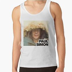 Special Present Paul Simon 1972 Gift Movie Fans Tank Top