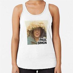 Paul Simon 1972 Racerback Tank Top