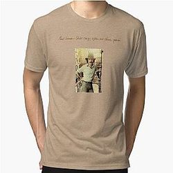 Paul Simon Still Crazy After All These Years Tri-blend T-Shirt