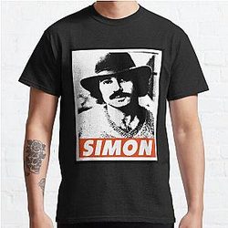 Mens Funny Paul Simon Gift For Music Fans Classic T-Shirt