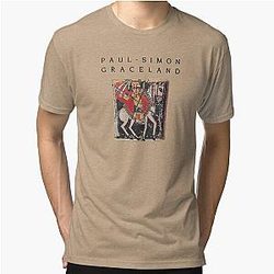 Paul Simon Graceland Tri-blend T-Shirt