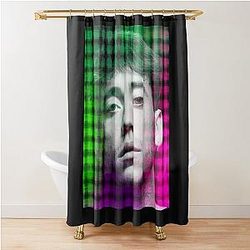 Paulo Londra Rétro multicolore Rideau de douche design