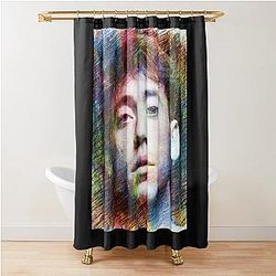 Paulo Londra Rainbow Crayon Effet Design Rideau de douche
