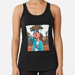 Ultimo Paulo Londra Geek Racerback Tank Top