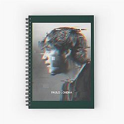 Paulo Londra Glitch Effect Spiral Notebook