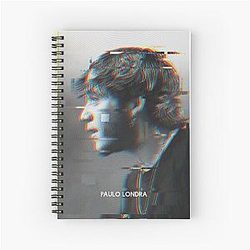 Paulo Londra Glitch Spiral Notebook