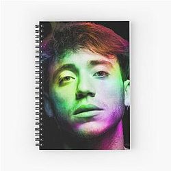 Paulo Londra Rainbow Effect Spiral Notebook