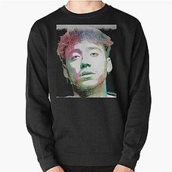 Paulo Londra Watercolor Effect Design Pullover Sweatshirt
