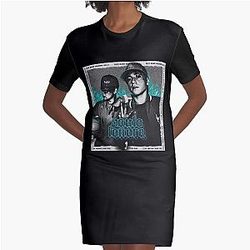 Bzrp Session 23 ft Paulo Londra Graphic T Shirt Dress