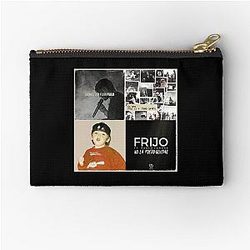 Paulo Londra Leões com bolsa de zíper de fluxo