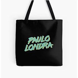 Paulo Londra Text All Over Imprimer le sac de valise