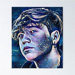 Paulo Londra Poster di pittura di mezzanotte