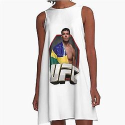 Paulo Costa UFC Fighter A-Line Dress
