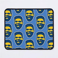Paulo Costa Blue Mouse Pad