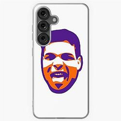 Paulo Costa Purple and Orange Samsung Galaxy Soft Case