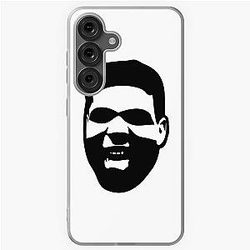 Paulo Costa Black and White Samsung Galaxy Soft Case
