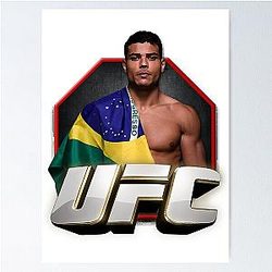 Paulo Costa UFC Fighter Poster