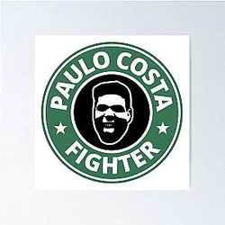 Paulo Costa Poster