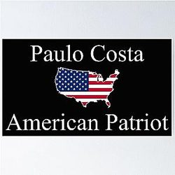 Paulo Costa American Poster