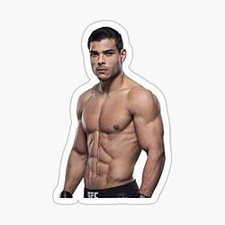 Paulo Costa UFC Middleweight Fighter MMA Sticker