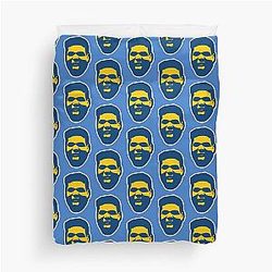 Paulo Costa Blue Duvet Cover