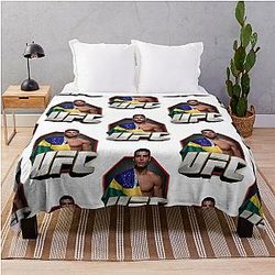 Paulo Costa UFC Fighter Throw Blanket