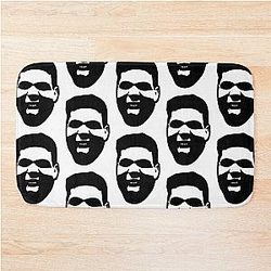 Paulo Costa Black Bath Mat