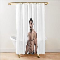 Paulo Costa UFC Middleweight Fighter MMA Shower Curtain