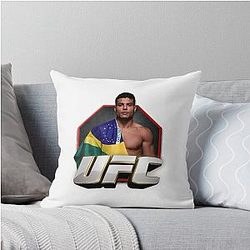 Paulo Costa UFC Fighter Throw Pillow