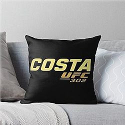 Paulo Costa Borrachinha Throw Pillow