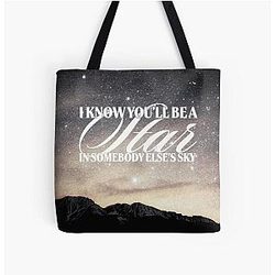 I know you'll be a star - Pearl Jam  All Over Print Tote Bag