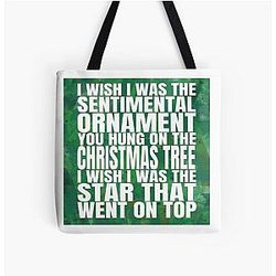 Pearl Jam Wishlist Christmas Holiday Print All Over Print Tote Bag