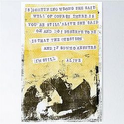 Pearl Jam - Alive Poster