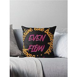 Pearl Jam Even Flow Throw Pillow