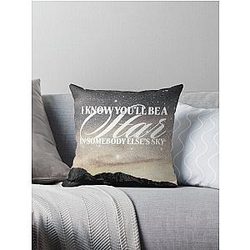 I know you'll be a star - Pearl Jam  Throw Pillow