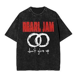 Pearl Jam Washed T-Shirt – Don't Give Up Design