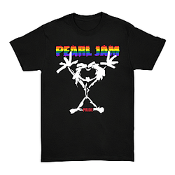 Pride Stickman Rainbow LA 1004 Pearl Jam T-Shirts