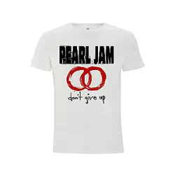 Don’t Give Up White DTNK1404 Pearl Jam T-Shirts