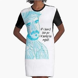 Pedro Pascal - Joel Miller - Pearl Jam - Future Days Graphic T-Shirt Dress