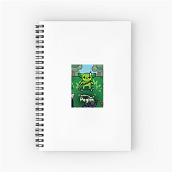 Peglin Luck and Skill Collide Style Peglin Notebook