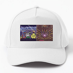 Peglin Aim. Fire. Conquer. Look Peglin Hats & Caps