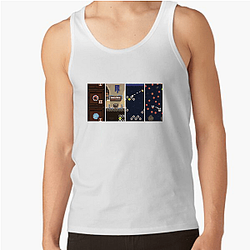 Peglin Unique Orb/Peg Motif Peglin Tank Tops