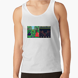 Peglin Bouncing Through Dungeons Aesthetic Peglin Tank Tops