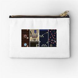 Peglin Unique Orb/Peg Motif Peglin Zipper Pouches