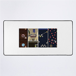 Peglin Unique Orb/Peg Motif Peglin Mouse Pads
