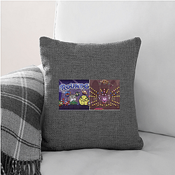Peglin Aim. Fire. Conquer. Look Peglin Pillows Cover