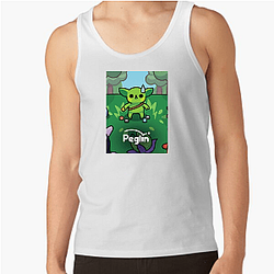 Peglin Luck and Skill Collide Style Peglin Tank Tops