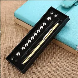 Gold Magnetic Fidget Pen for Stress Relief