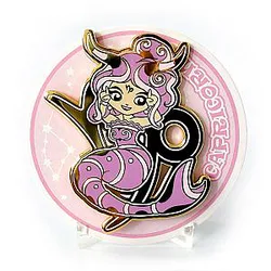 Capricorn Hard Enamel Pin